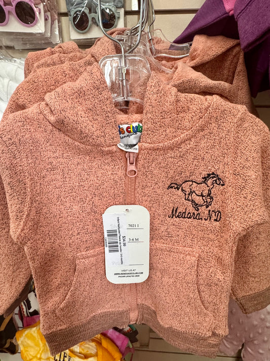 Infant Nantucket Fleece zip hoodie