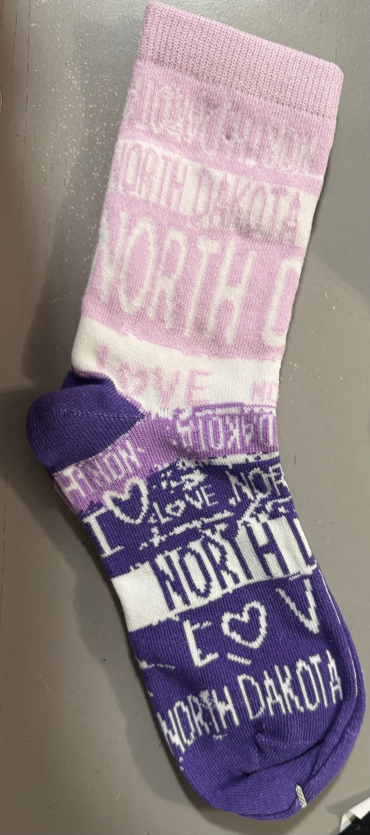 North Dakota socks