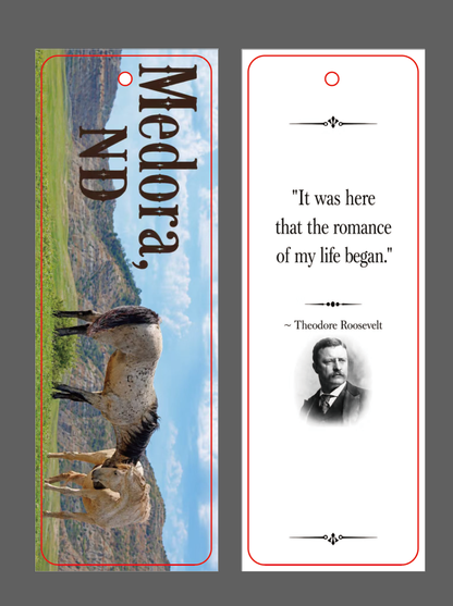 Chasing Horses Tassel bookmarks