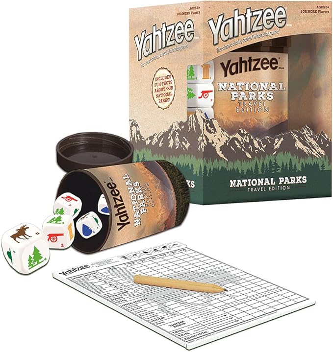 National Parks Yahtzee