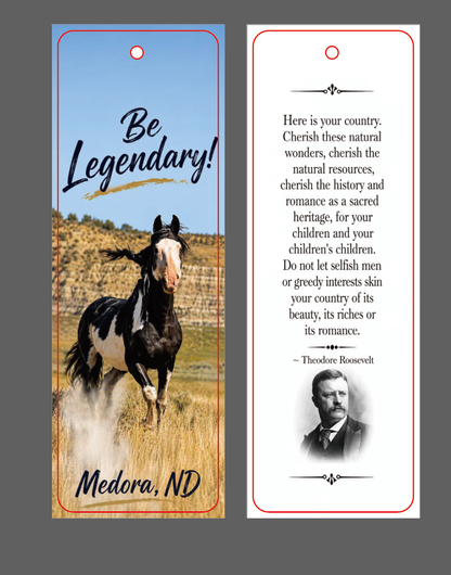 Chasing Horses Tassel bookmarks