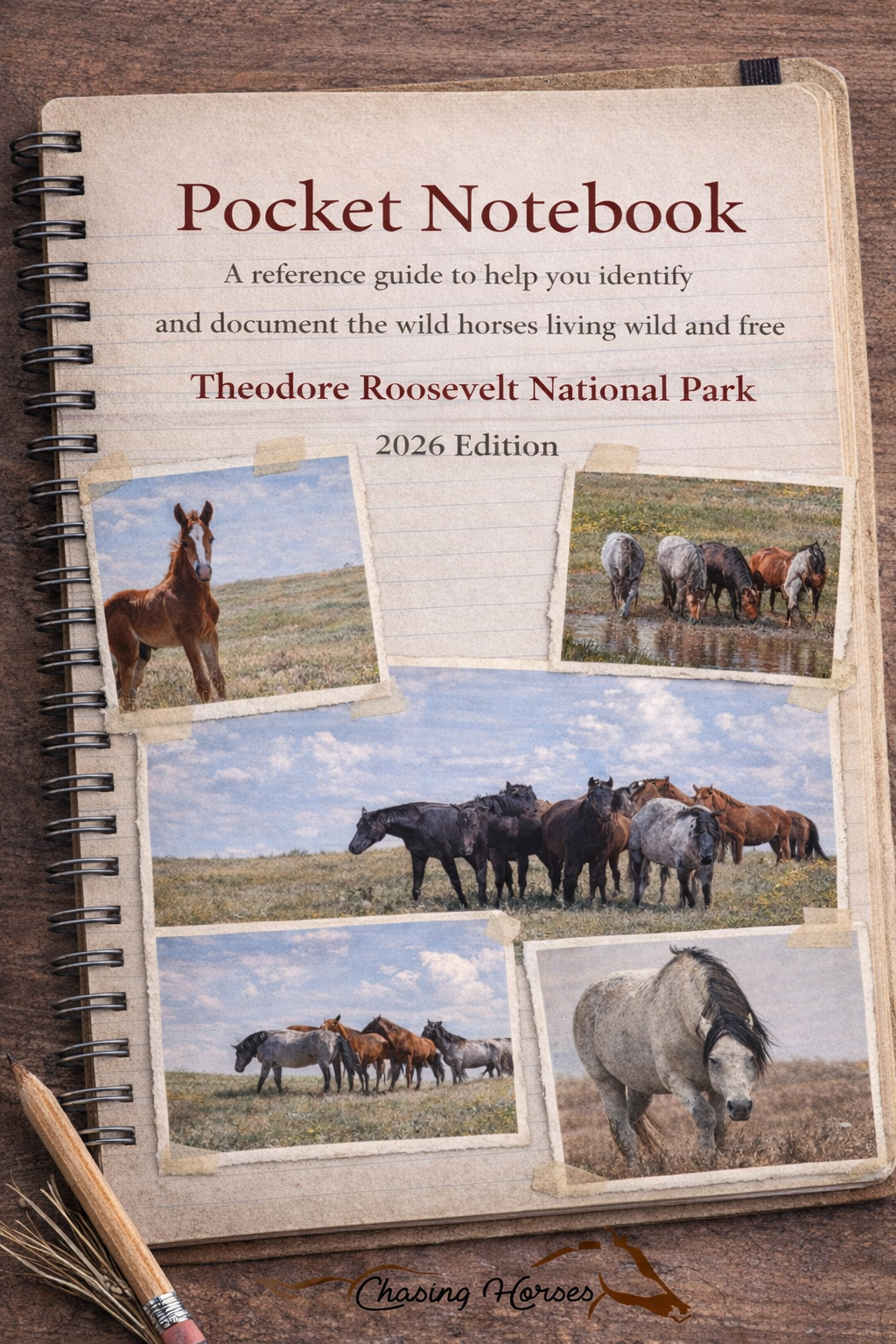 2026 Chasing Horses Pocket Notebook