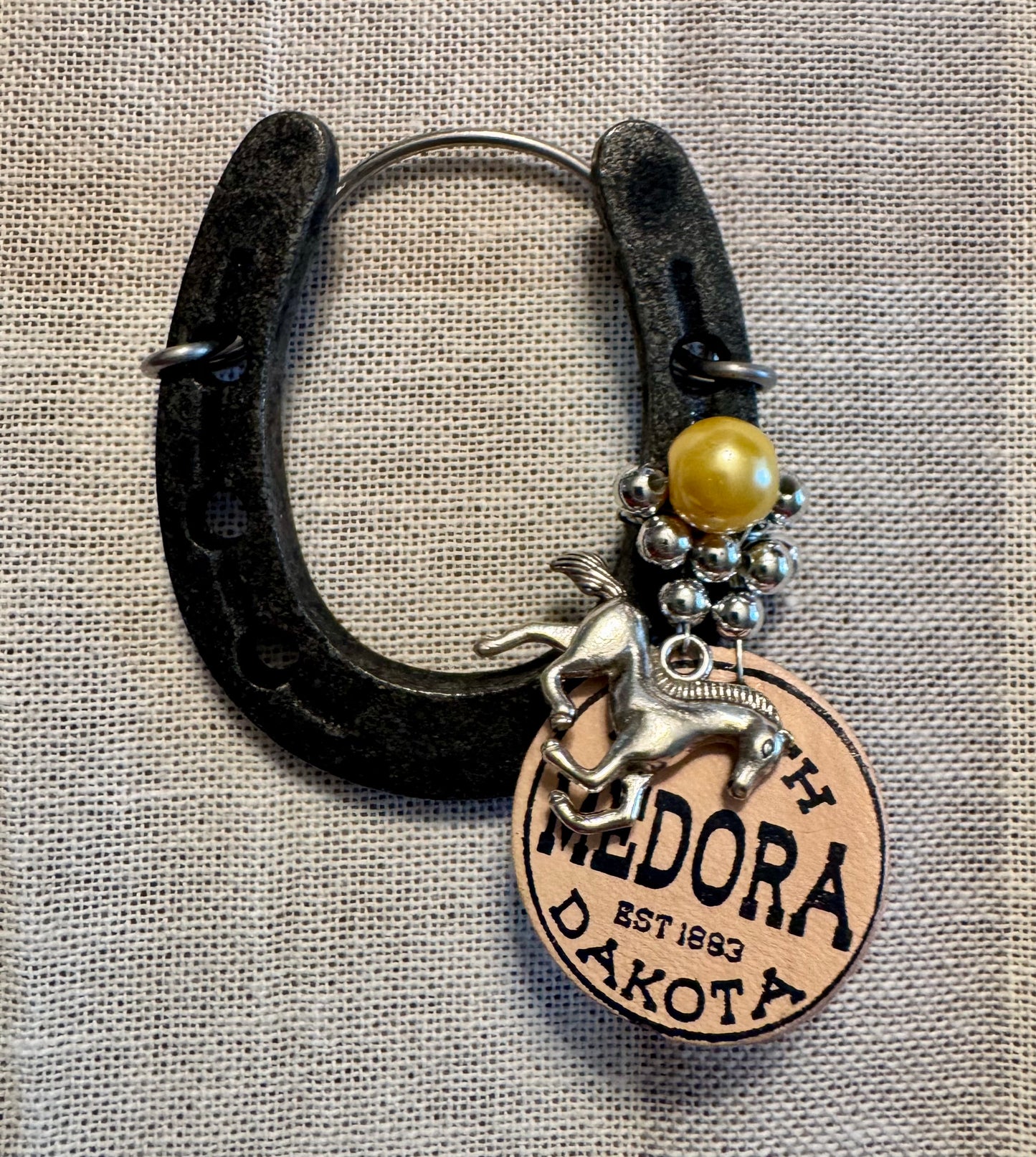 Lil Bit Mini Lucky Horseshoe Ornament
