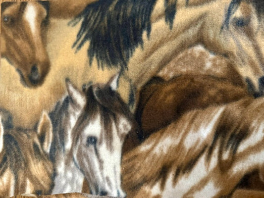 Horse Print Fleece scarves