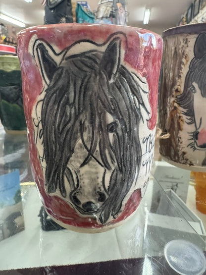 Chasing Horses Custom Stoneware mugs