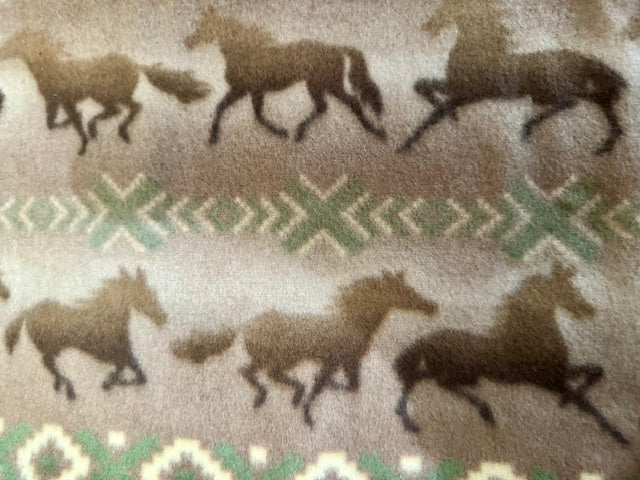 Horse Print Fleece scarves