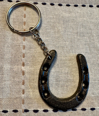 Lucky Western Horseshoe Keychain