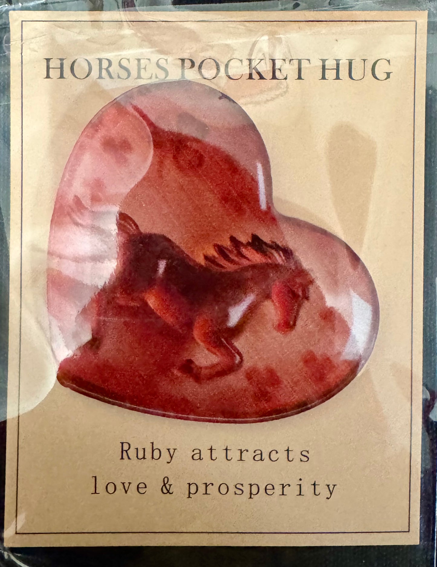 Colored Horse Pocket Hugs