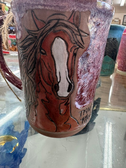 Chasing Horses Custom Stoneware mugs