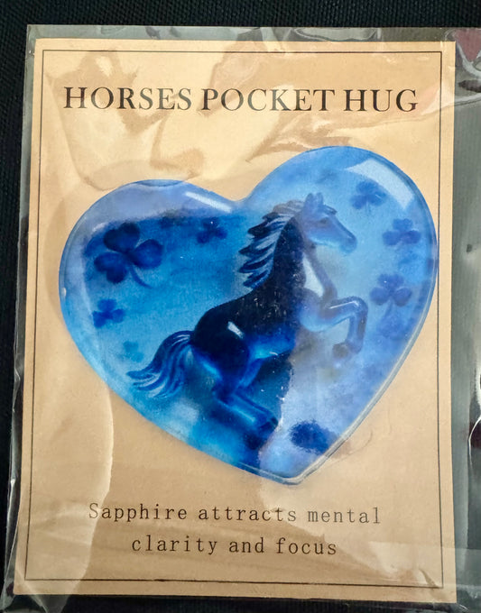 Colored Horse Pocket Hugs