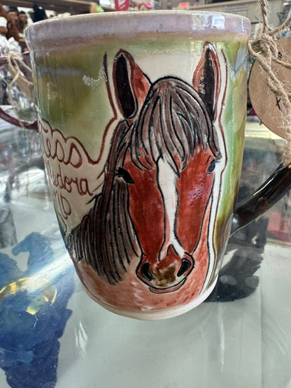 Chasing Horses Custom Stoneware mugs