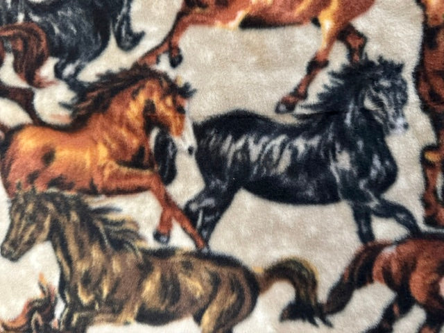 Horse Print Fleece scarves