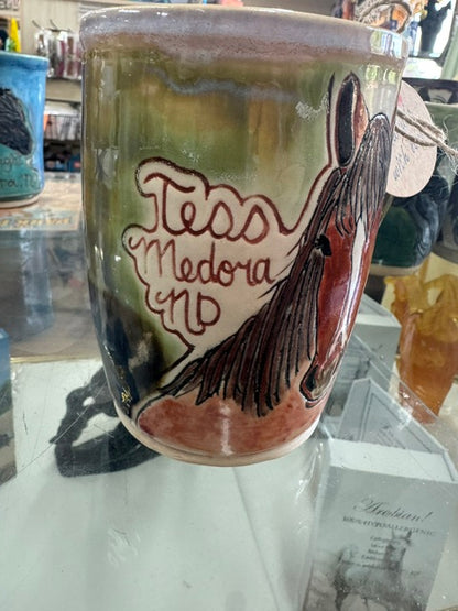 Chasing Horses Custom Stoneware mugs
