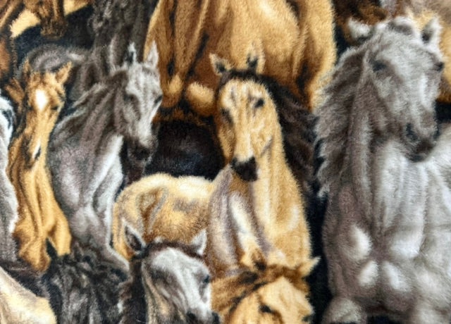 Horse Print Fleece scarves