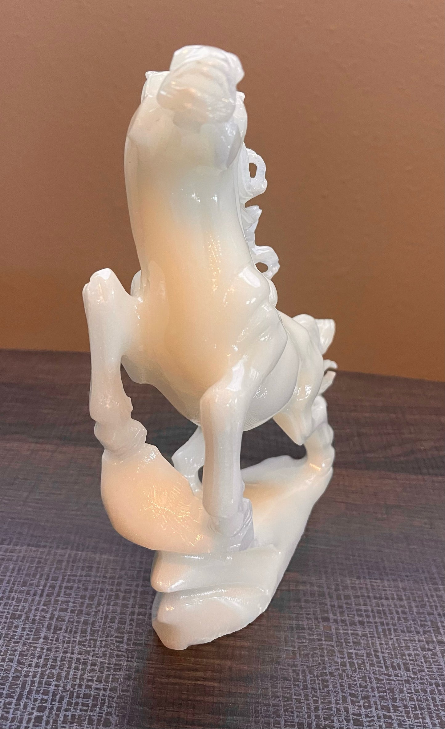 Marble Carved Horse Figurine