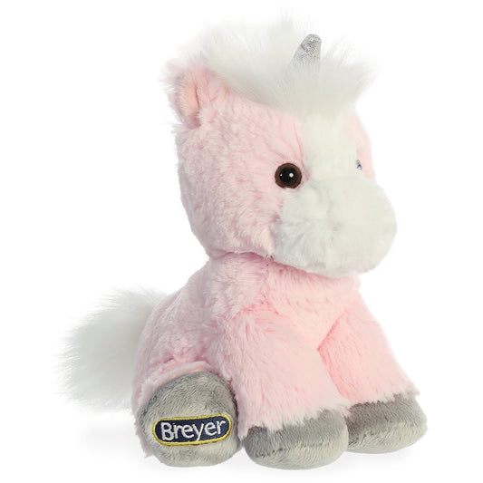 Breyer 8" Pink Unicorn Plush Horse by Aurora