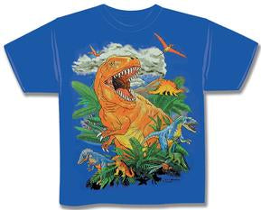 Kids' Medora Tyranosaurus Rex Shirt with Toy