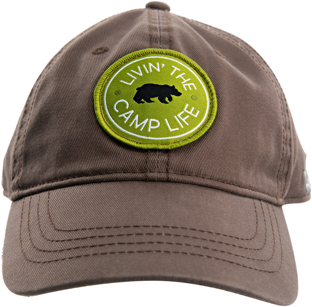Camp Life - Cocoa Brown Adjustable Hat