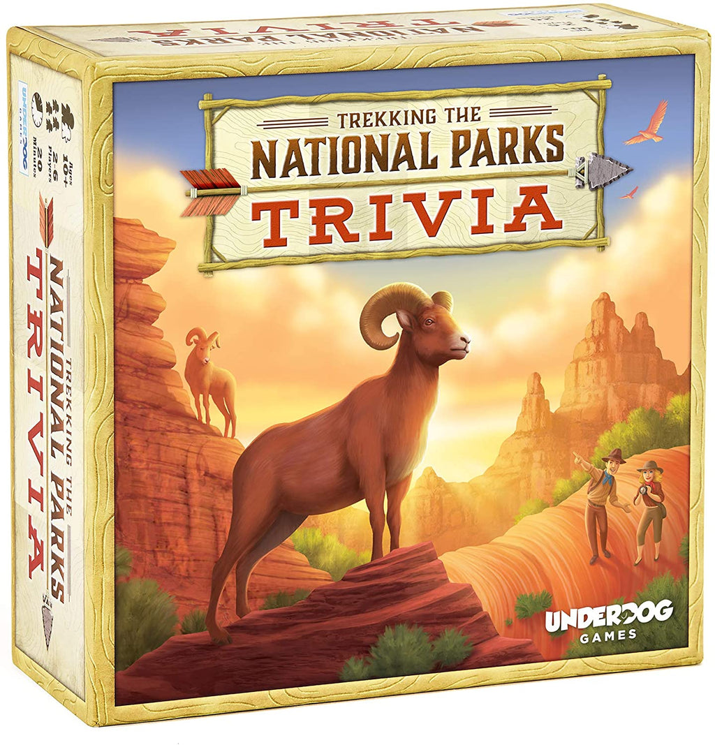 Trekking The National Parks: Trivia | National Parks Trivia Game for Adults and Kids