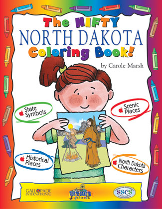 The Nifty North Dakota Coloring Book!