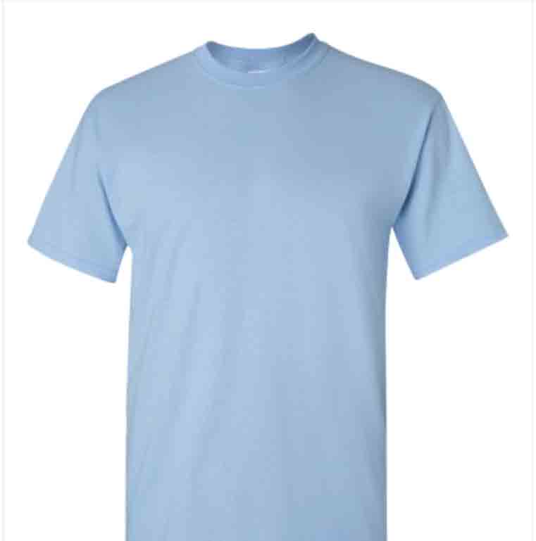 Gildan Men's T-Shirt - Blue - XL