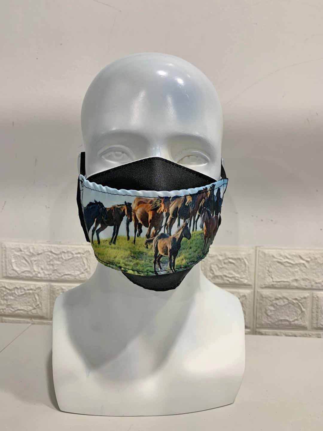 Chasing Horses Custom Face Masks 4th Release