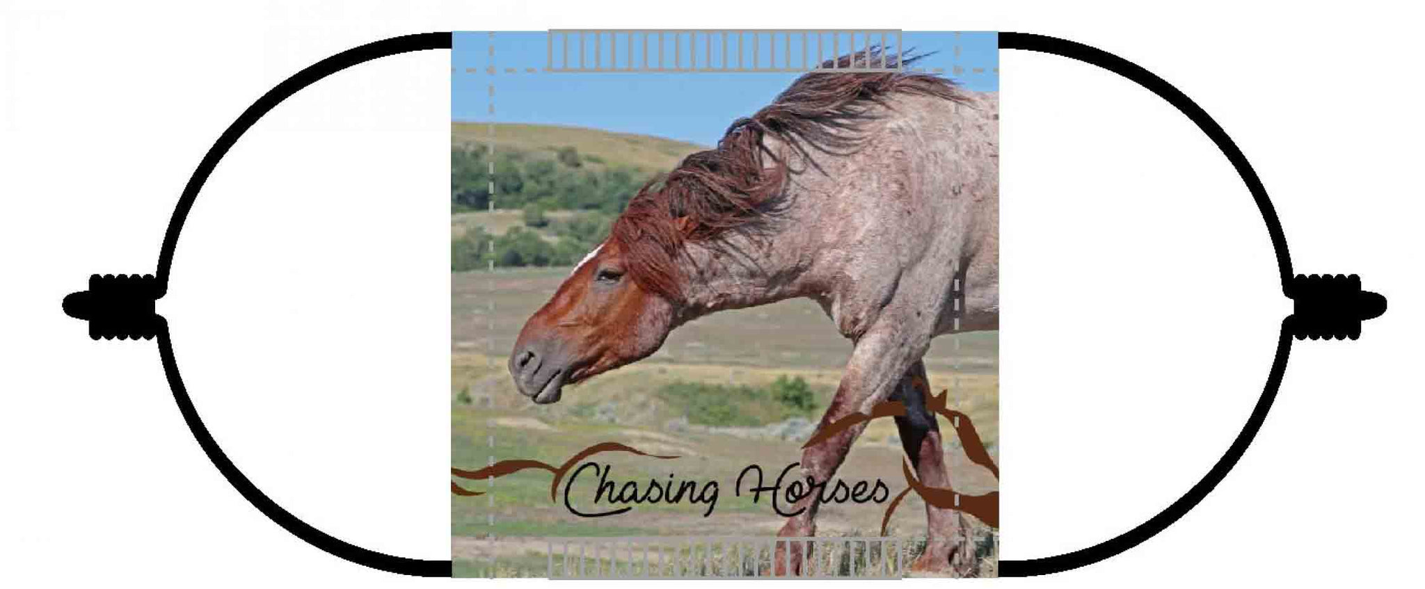 Chasing Horses Children's Face Masks