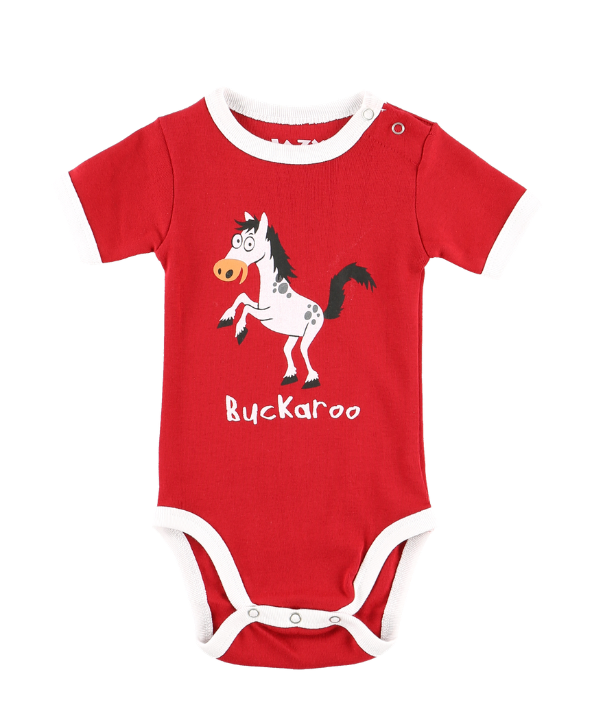 Buckaroo - Horse - Infant Creeper Onesie