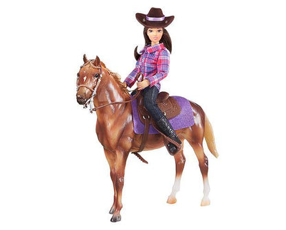 Western Horse and Rider by Breyer