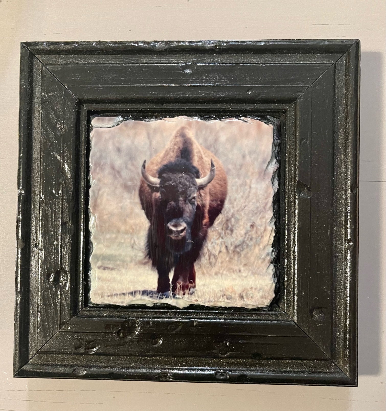 Chasing Horses Framed Slate Coasters