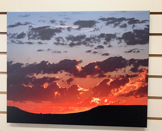 Local Artist Albert Myran Jr. 16x20  Sunset