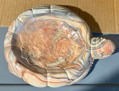 Smudge Turtle by Kicking Bird Pottery
