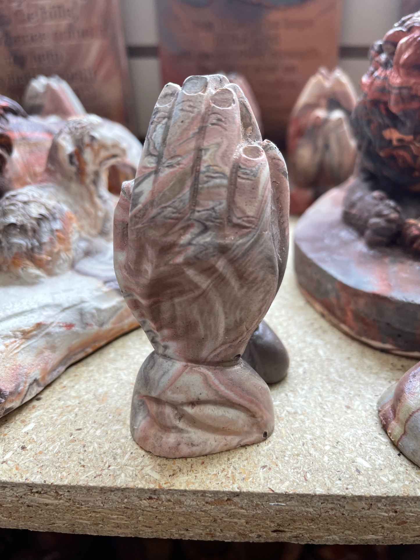 Praying Hands (large) Kicking Bird Pottery