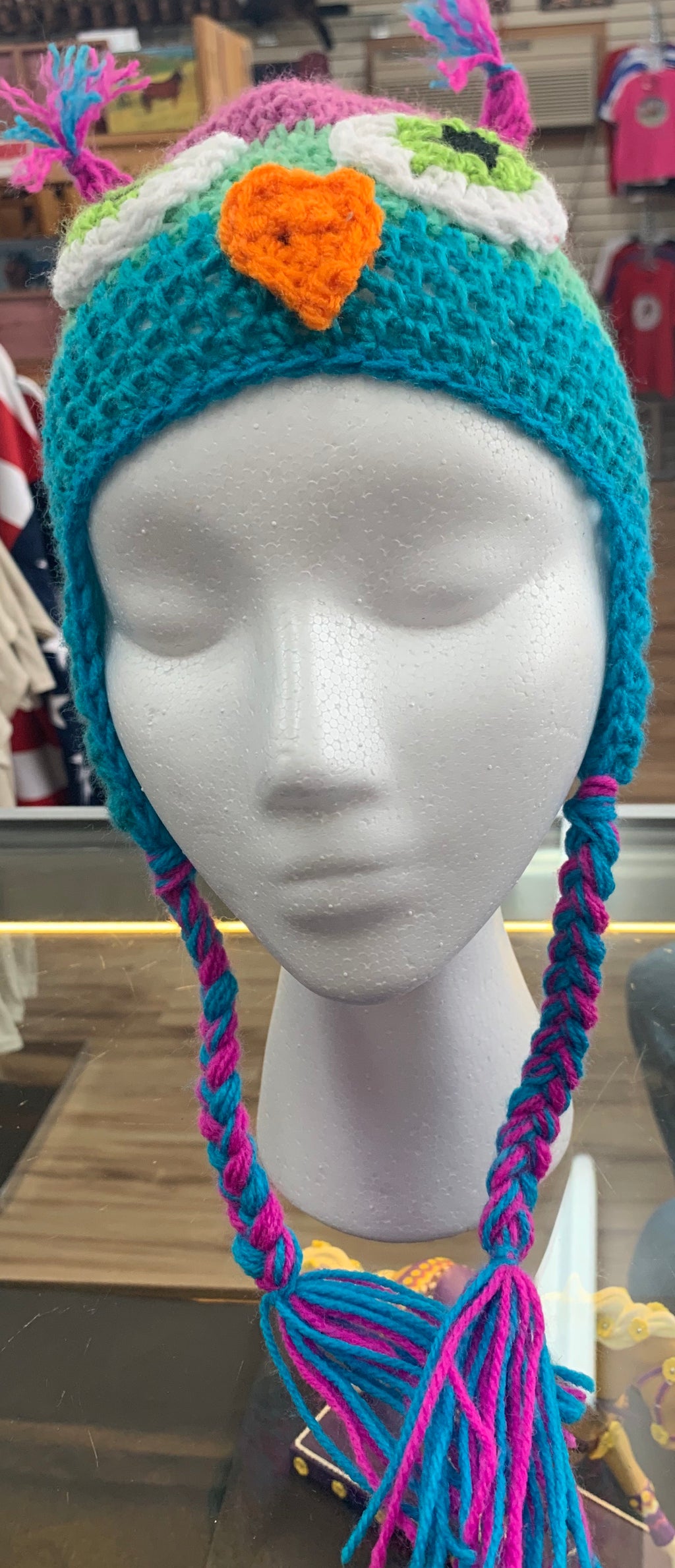 Crocheted Infant Owl Hat