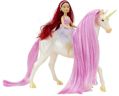 Breyer Horses Classics Magical Unicorn Sky and Fantasy Rider, Meadow